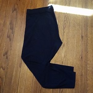 2 Pair Black Leggings 3X